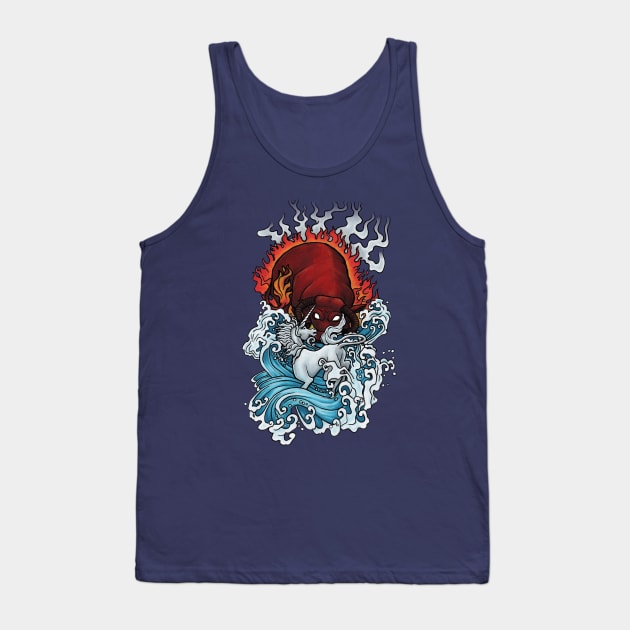 The Unicorn and the Bull Tank Top by theaberranteye